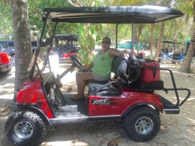 Carlos's Jeeps Golf Cart